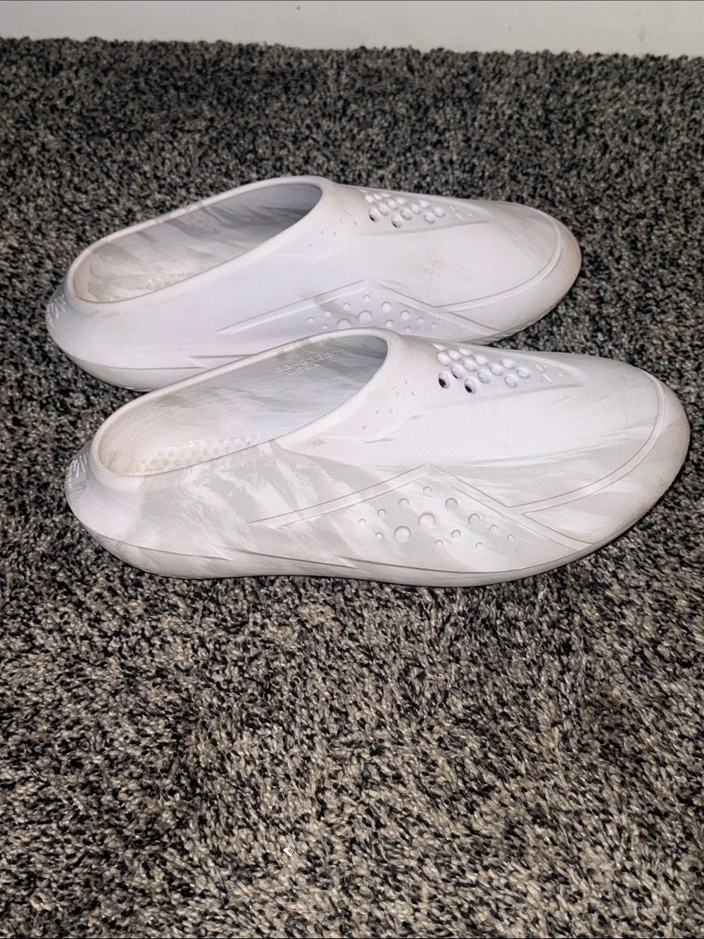 Under Armour Curry FoamTro Men’s Size 9 White Slides Stephen Curry 3028394